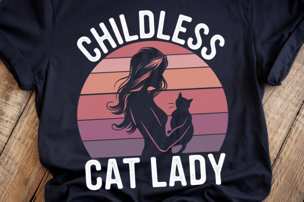 Childless Cat Lady Shirt