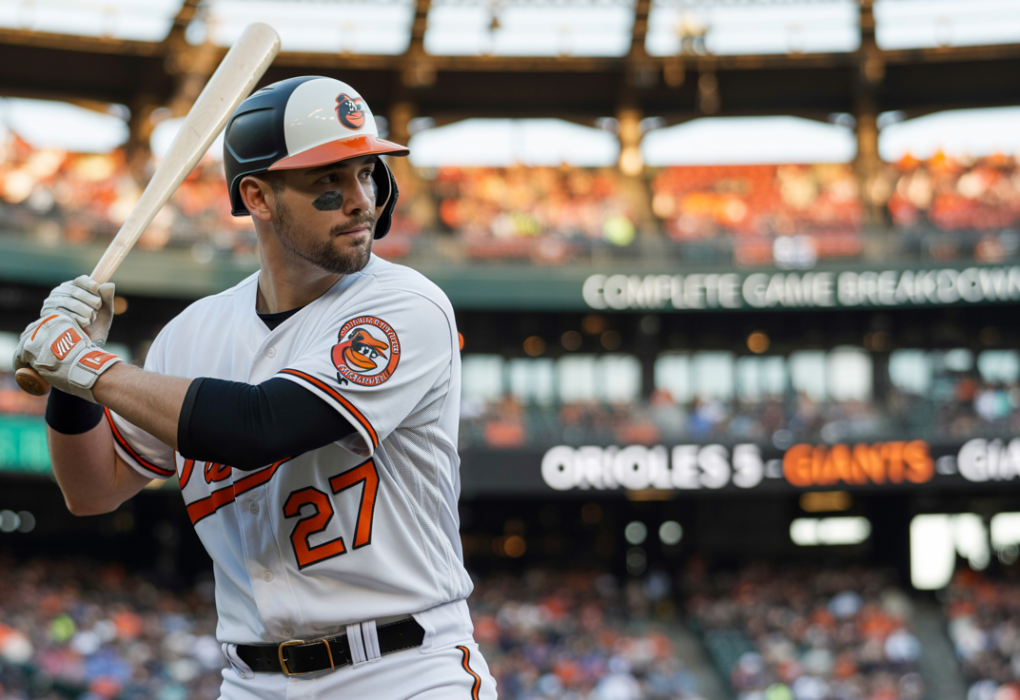 Baltimore Orioles vs San Francisco Giants Match Player Stats